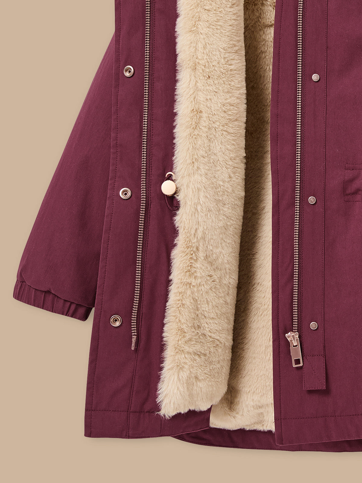Parka imitation fourrure - Collection Junior