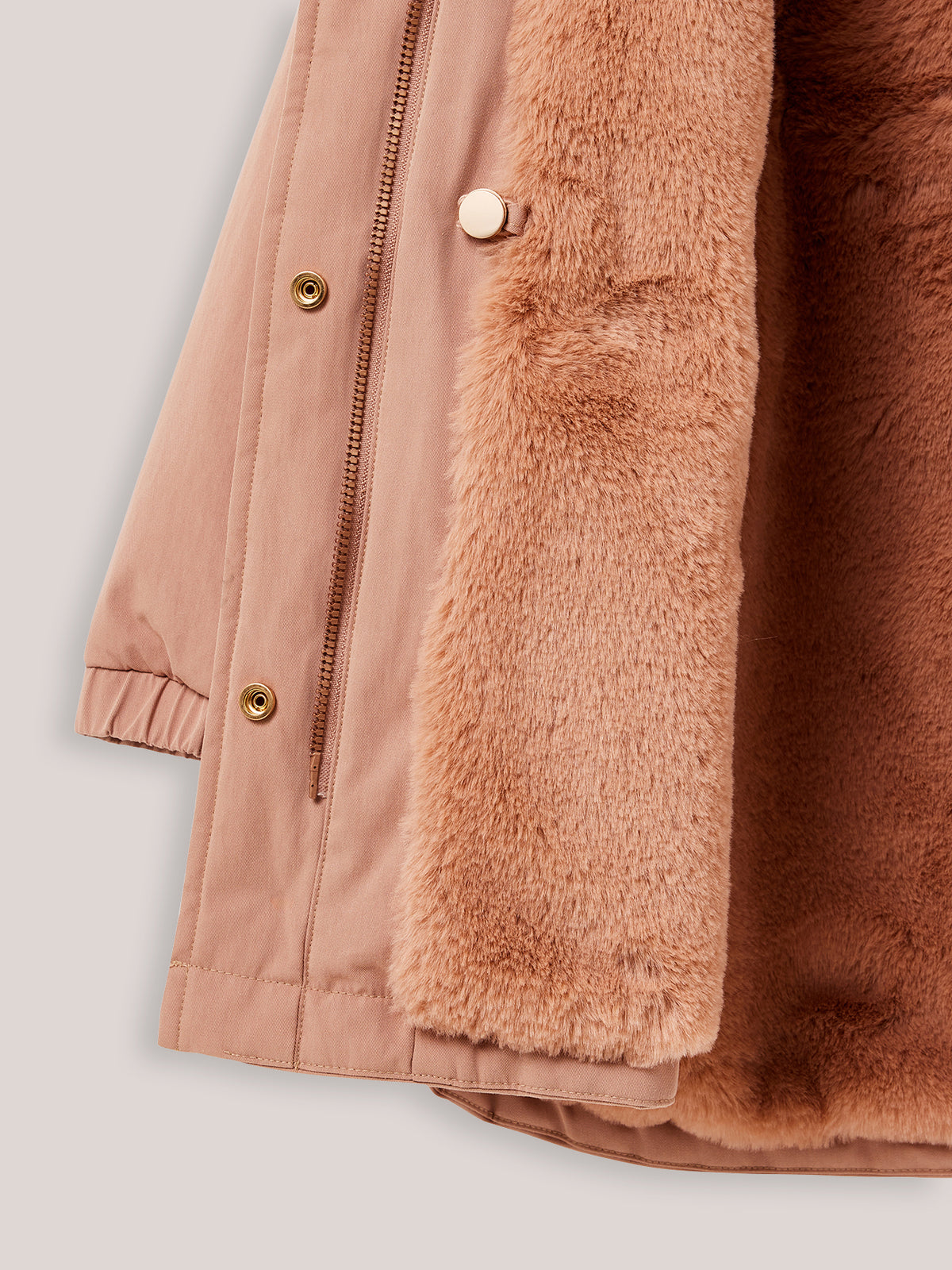 Faux fur parka - The Junior Collection