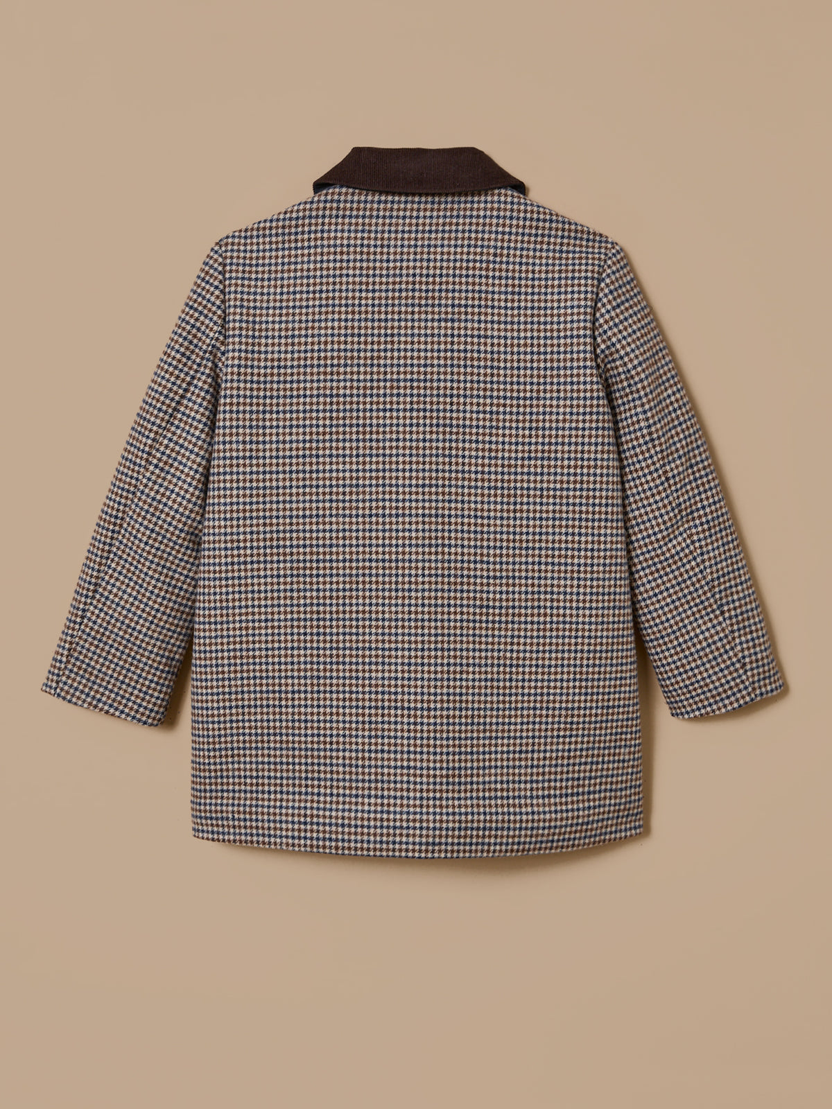 Manteau pied de poule Fille