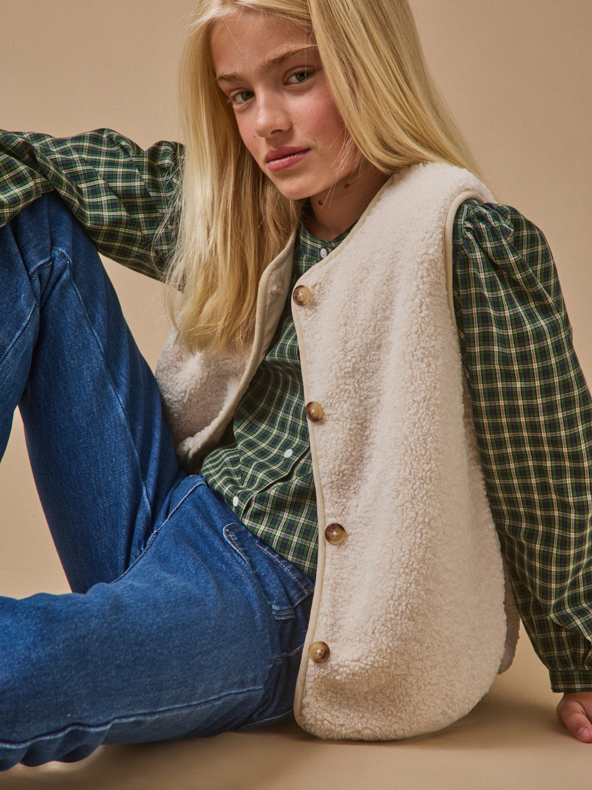 Sherpa jacket - The Junior Collection