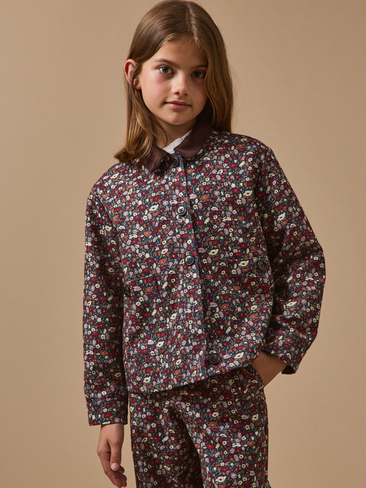 Veste Fille Petal&Daisy - Made with Liberty Fabrics