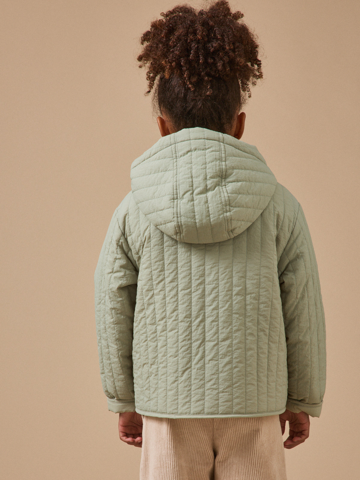 Veste matelassée col sherpa Fille
