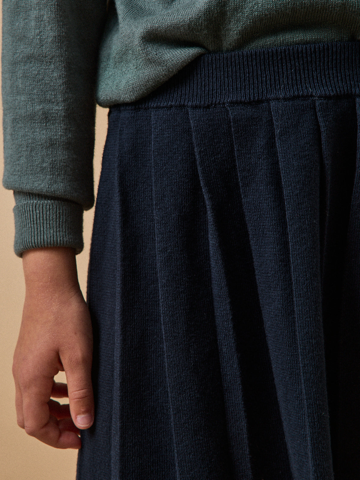 Jupe plissée en tricot - Collection Junior