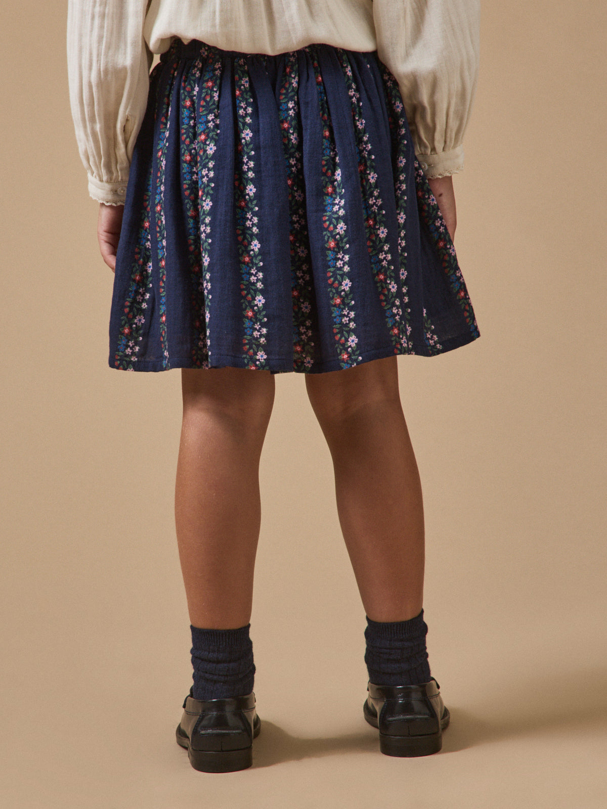 Jupe gaze de coton Fille