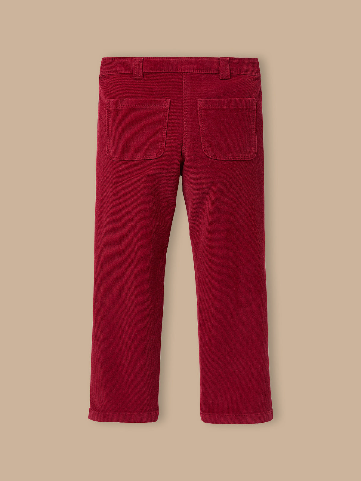 Pantalon flare Fille en velours