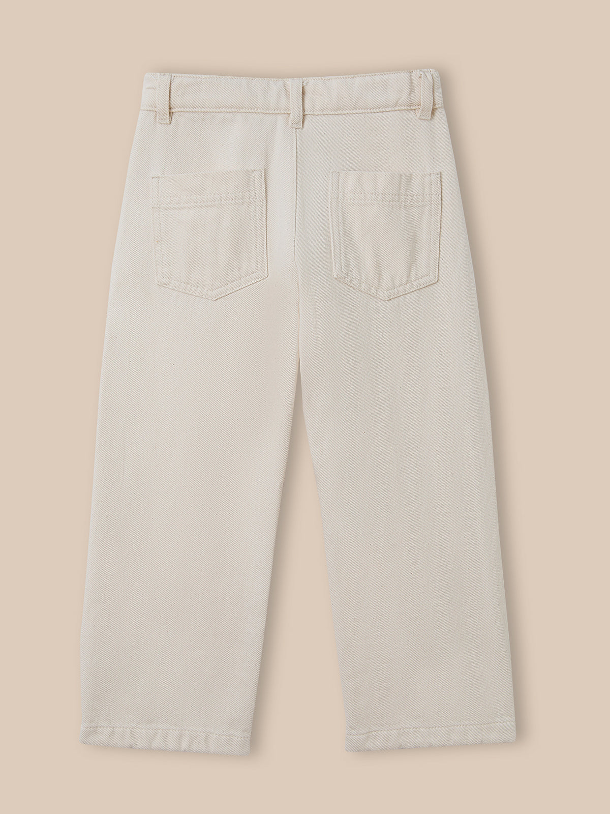 Pantalon droit Fille en denim