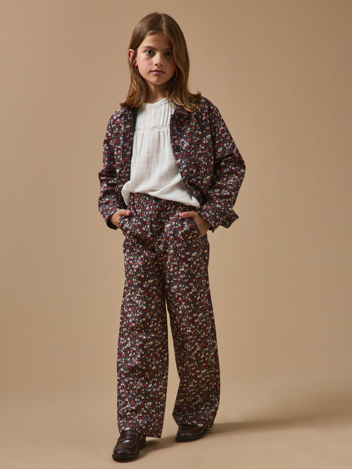 Pantalon Fille Petal&Daisy - Made with Liberty Fabrics