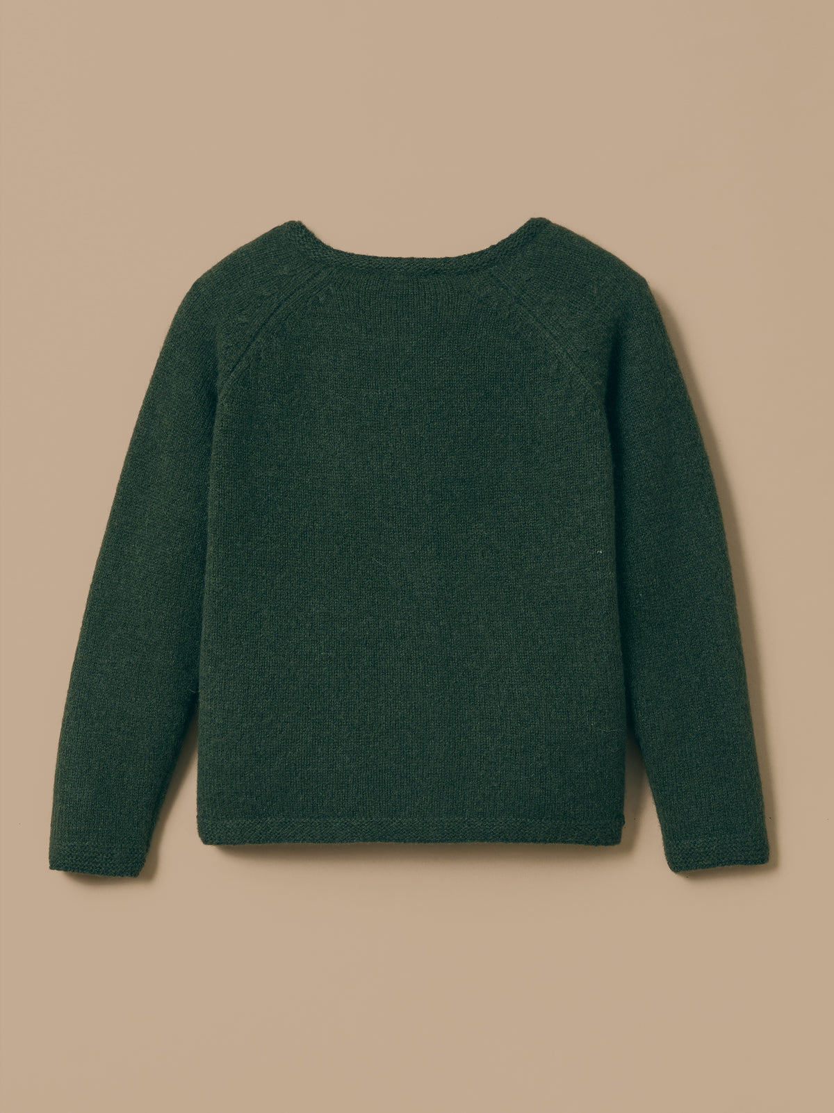 Girl's merino wool cardigan