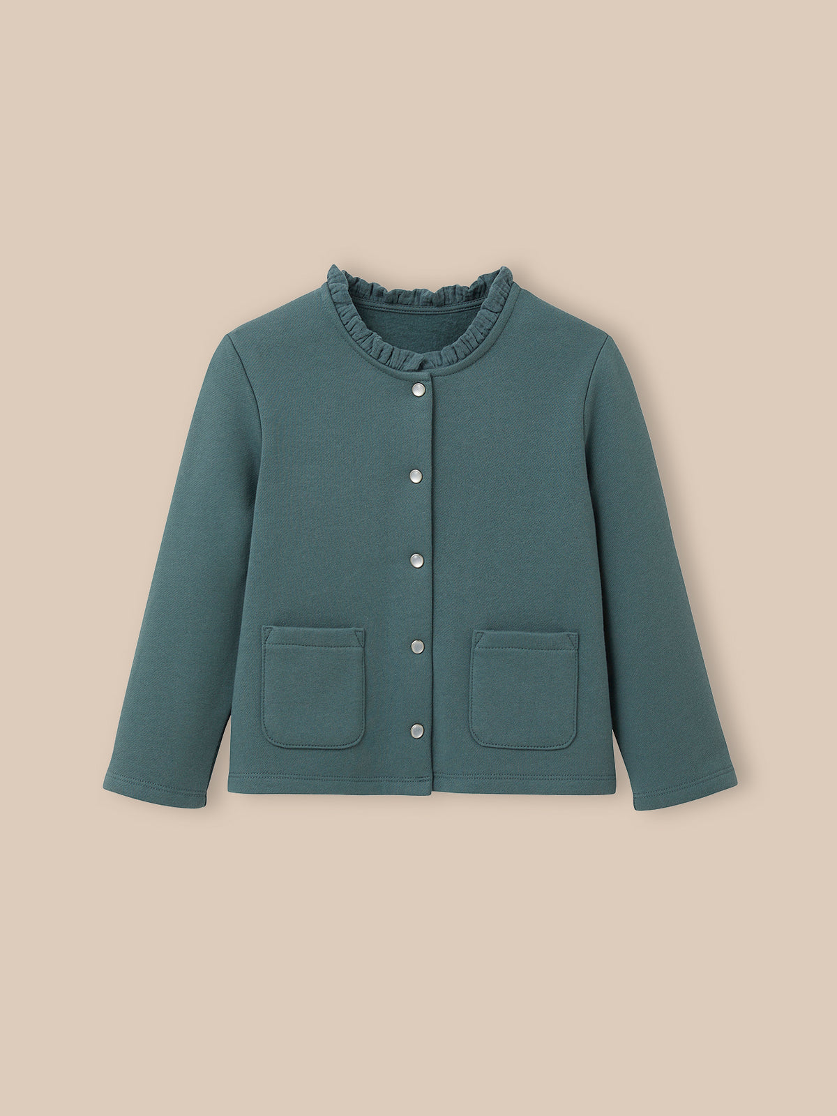 Gilet Fille en molleton - Coton biologique
