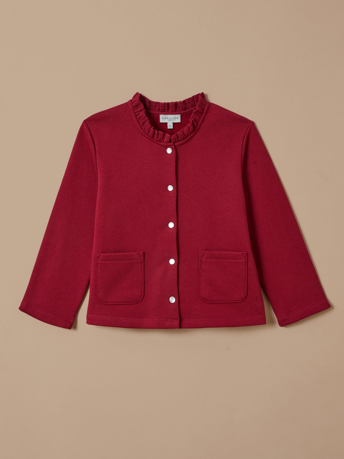 Gilet Fille en molleton - Coton biologique