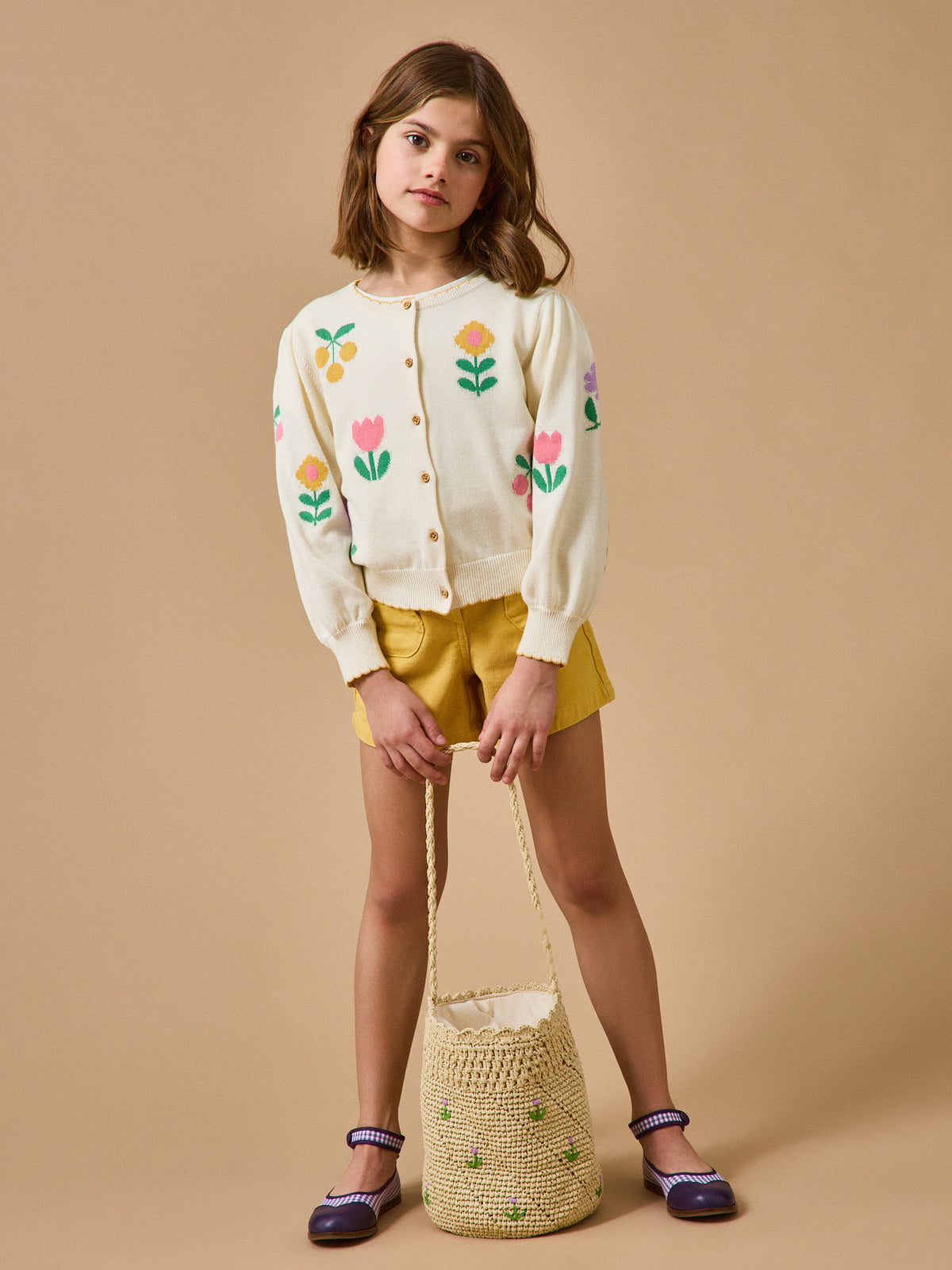 Girl's cardigan - Cyrillus x Emile & Ida