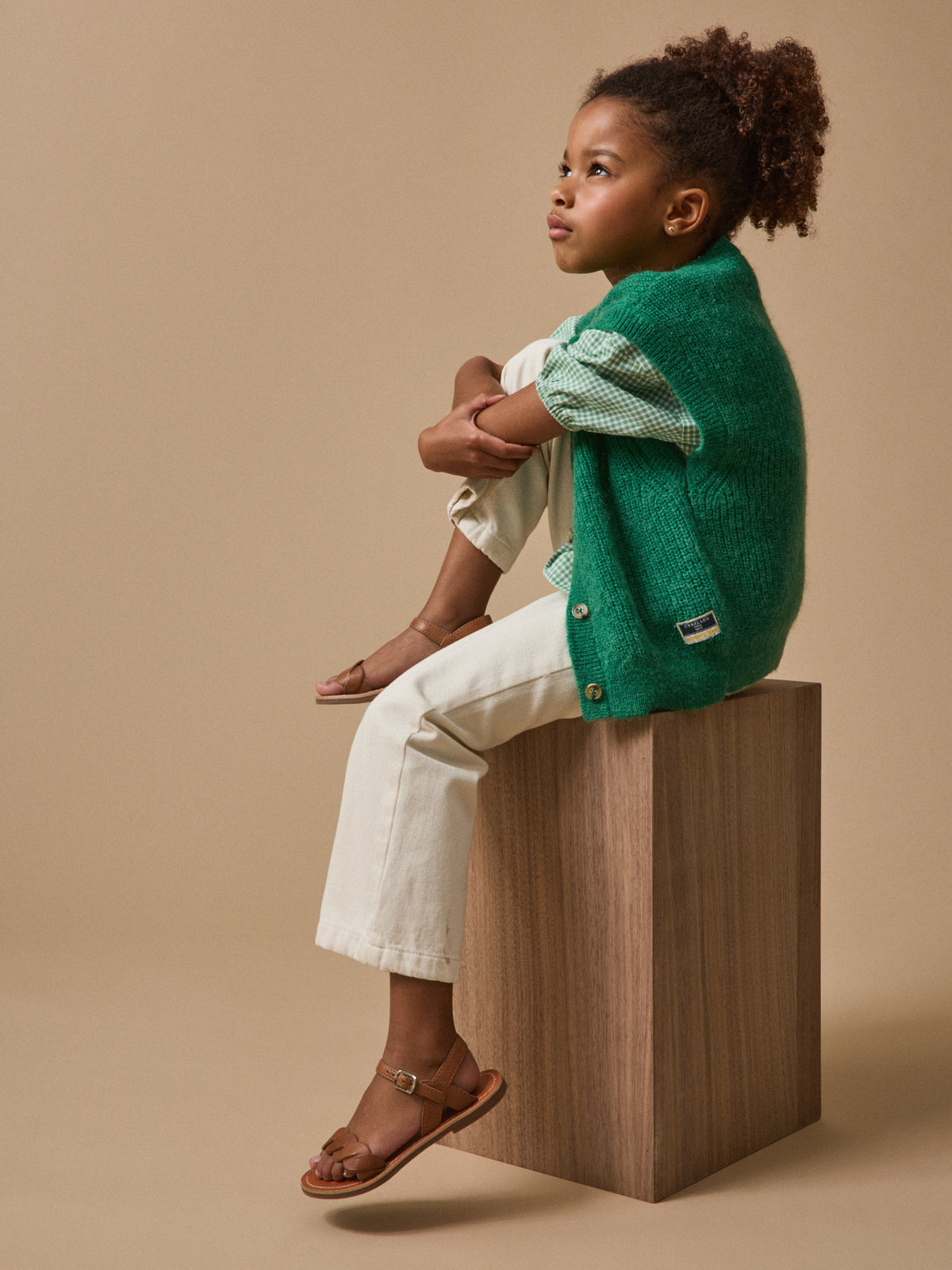 Cardigan Fille laine et mohair