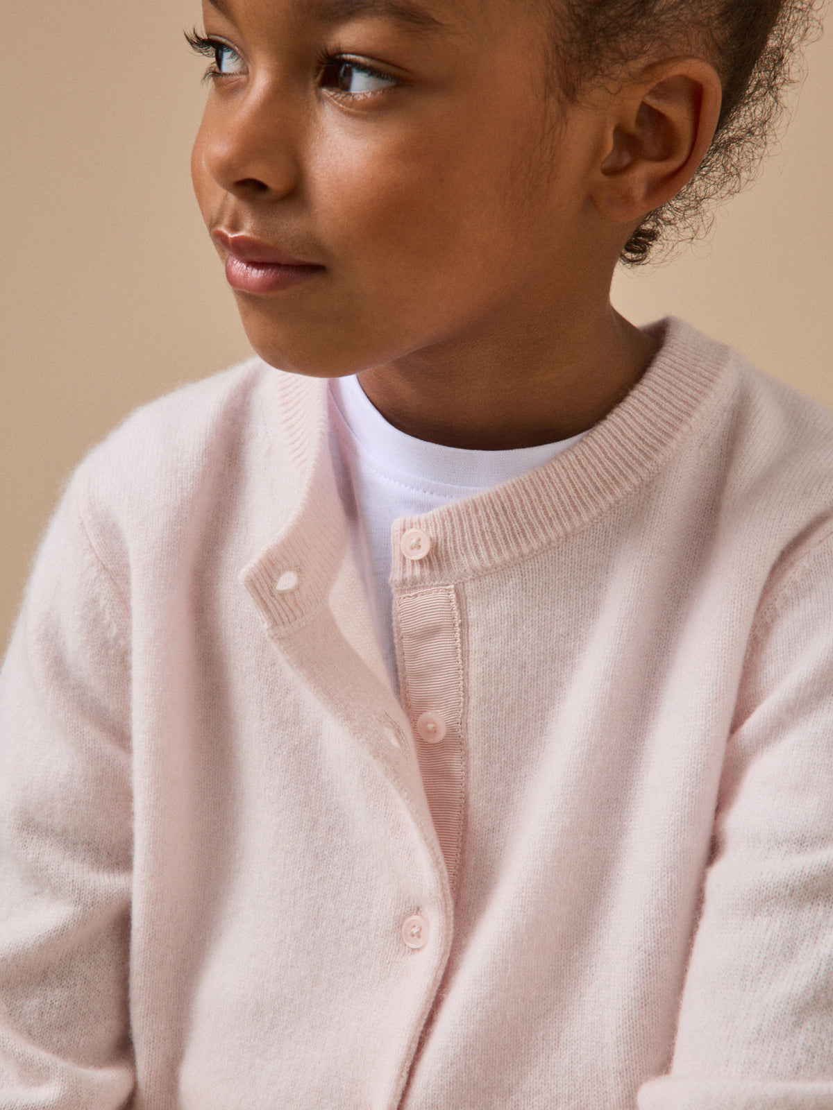 Girl's cashmere cardigan