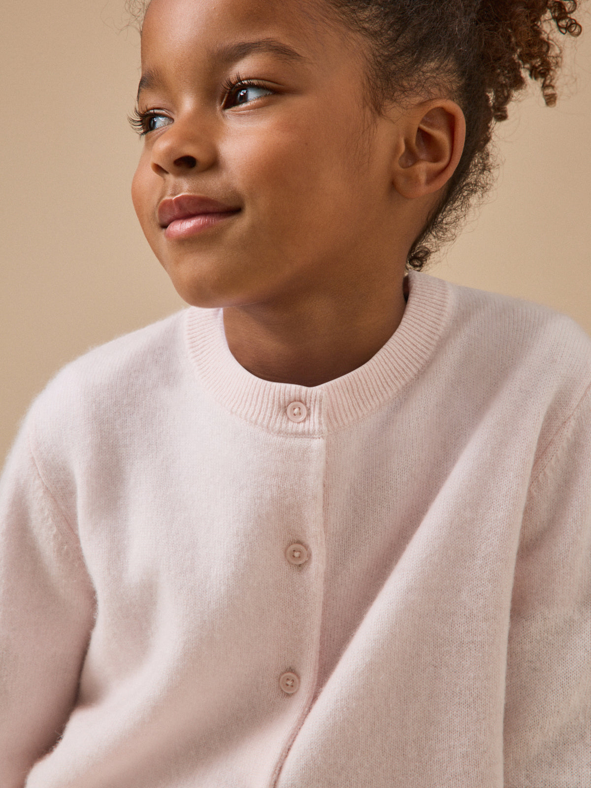 Girl's cashmere cardigan