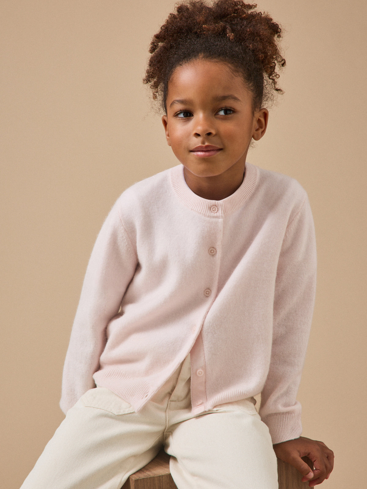 Cardigan en cachemire Fille