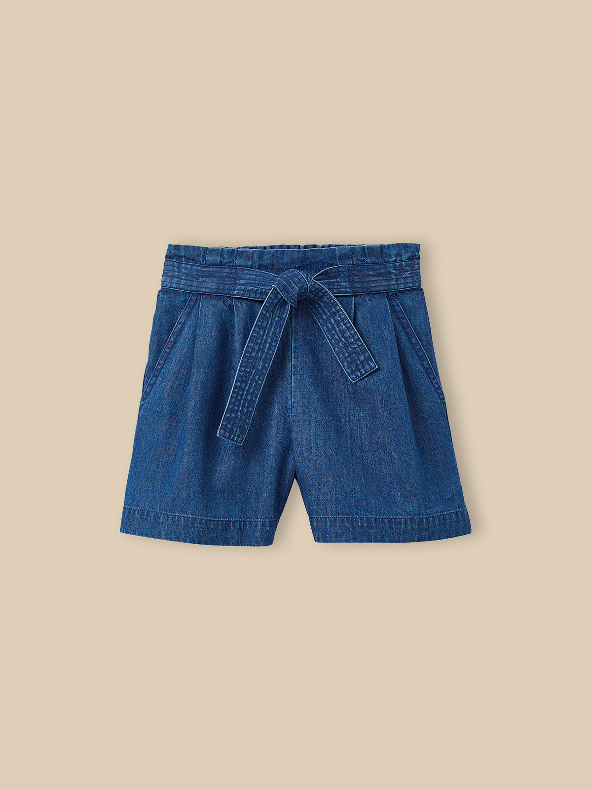 Girl's lightweight denim shorts