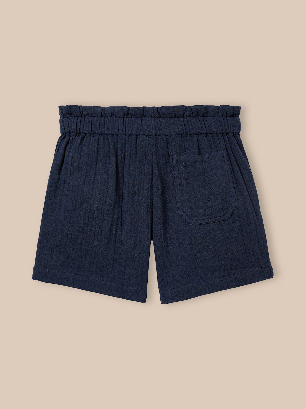 Girl's cotton gauze shorts - The Junior Collection