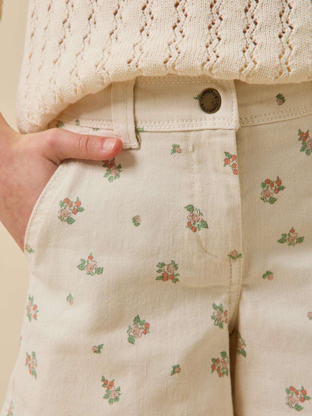 Short imprimé Fille