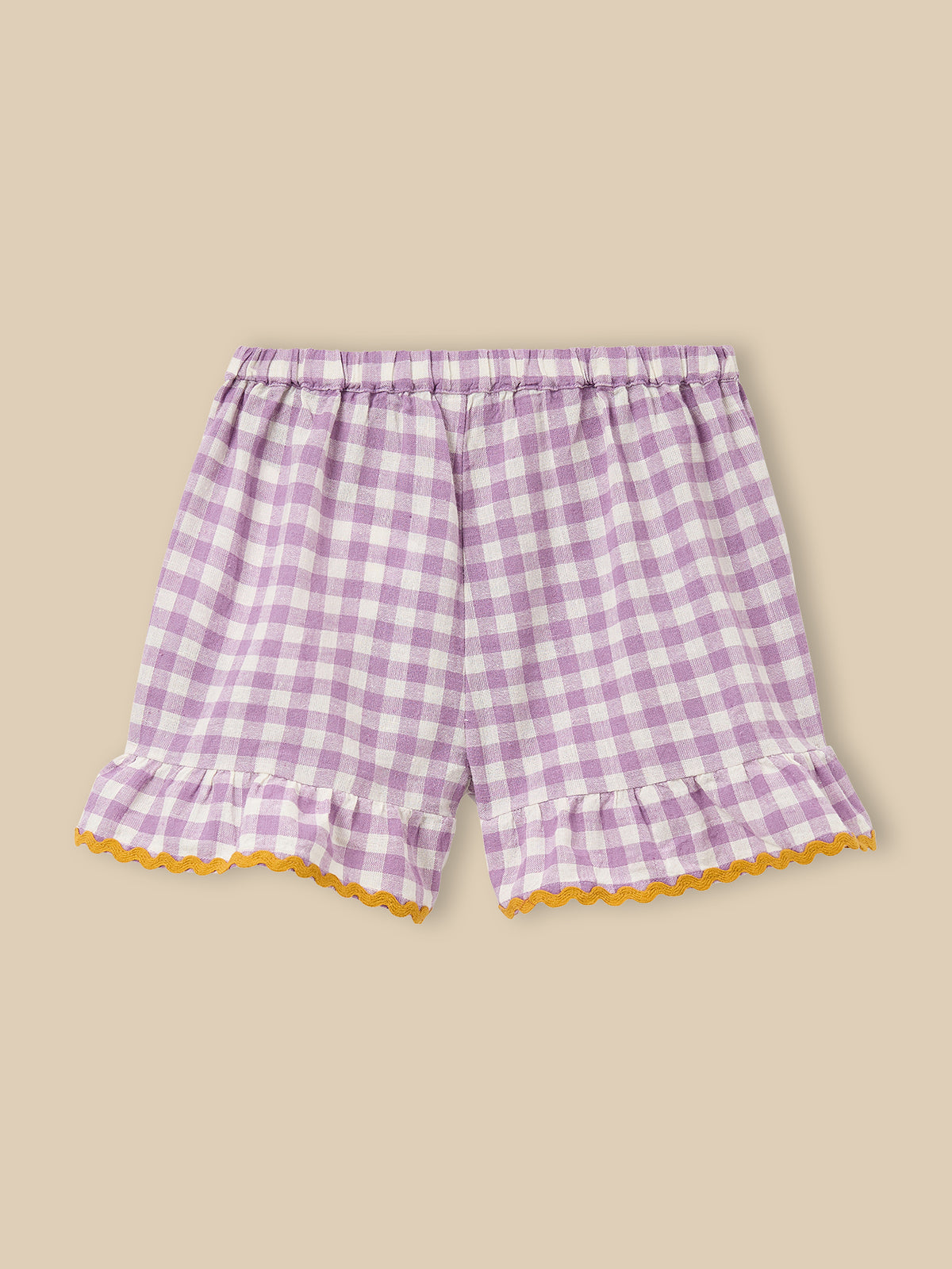 Girl's gingham check shorts - Cyrillus x Emile & Ida