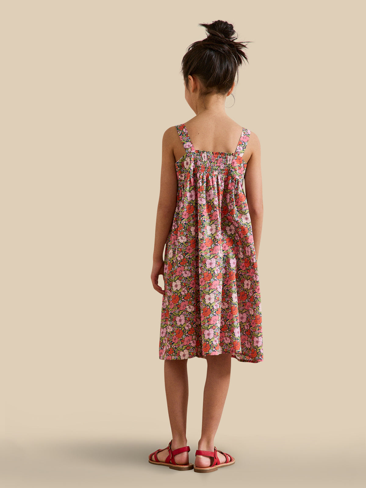 Robe Fille tissu Liberty Meadow Song
