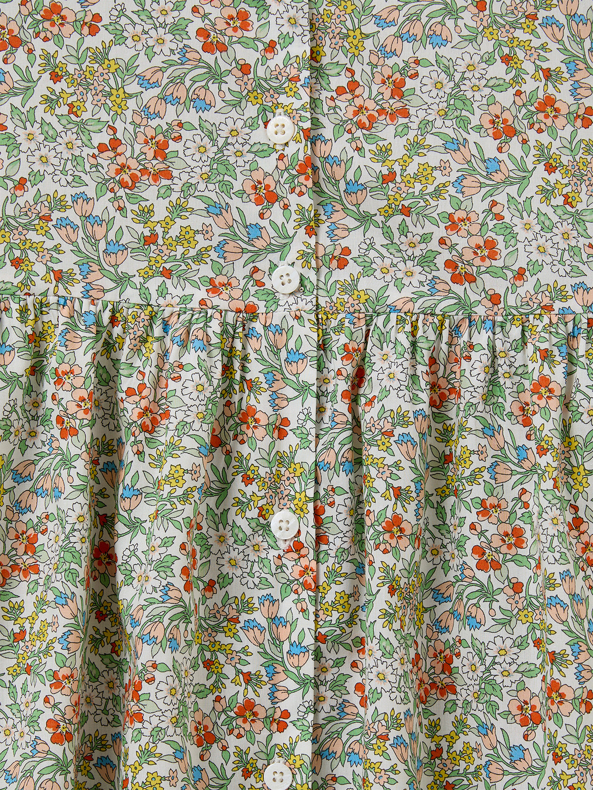 Robe en tissu Liberty Fille
