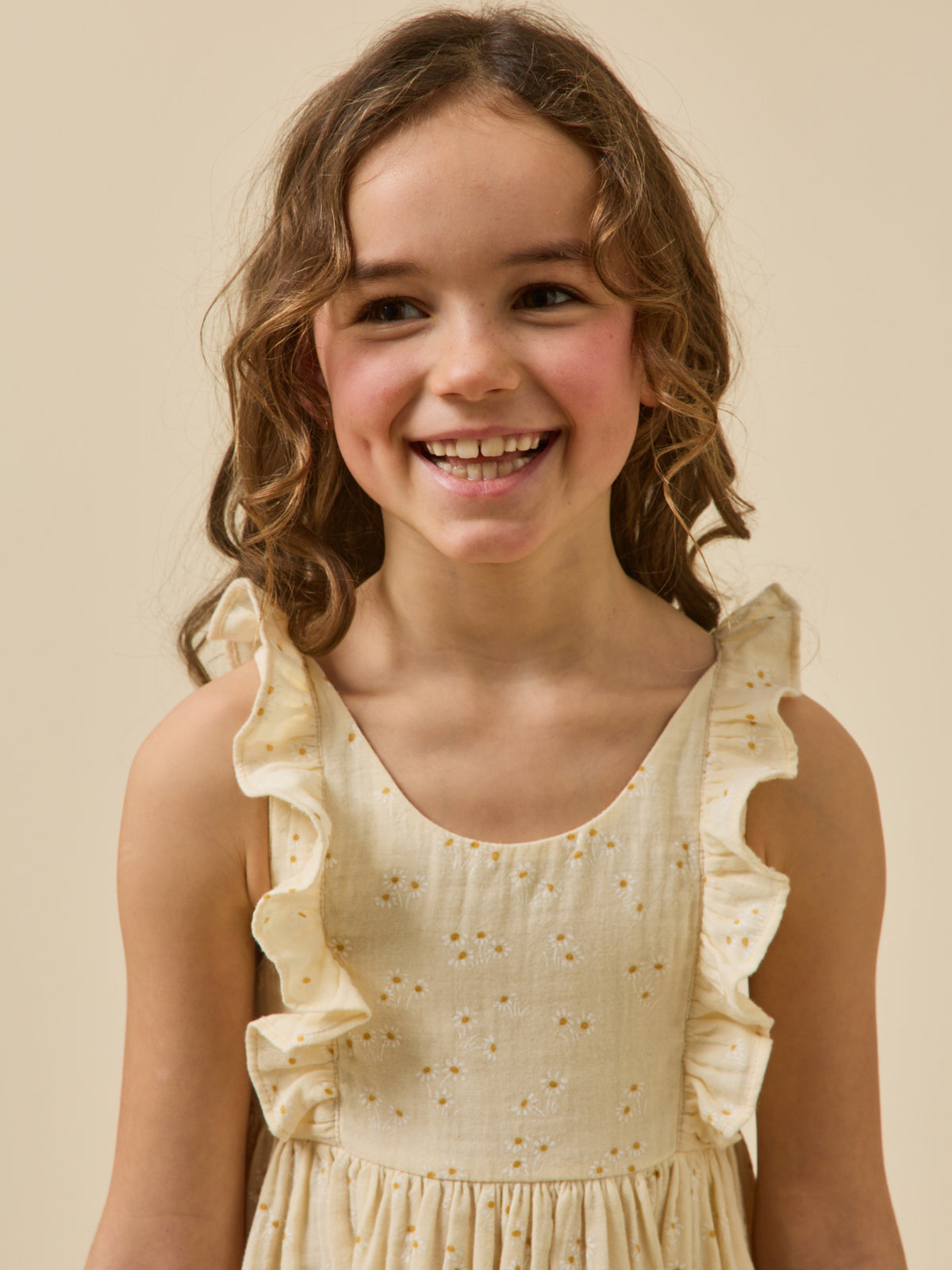 Girl's daisy dress