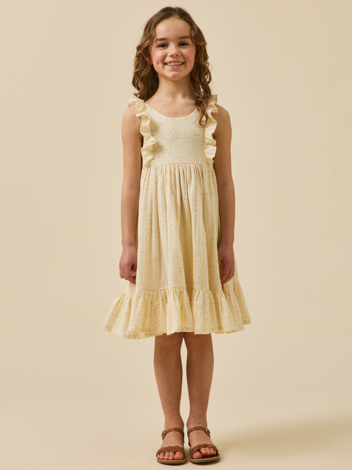 Girl's daisy dress