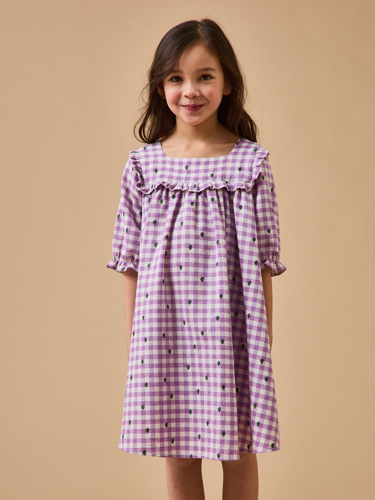 Robe vichy Fille - CYRILLUS X EMILE & IDA
