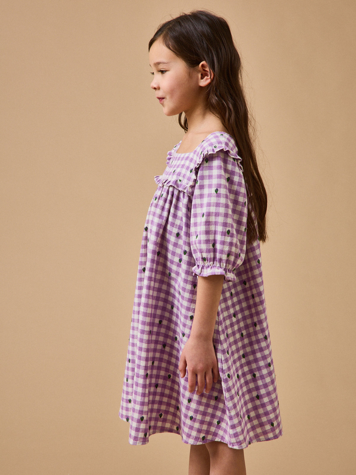Robe vichy Fille - CYRILLUS X EMILE & IDA