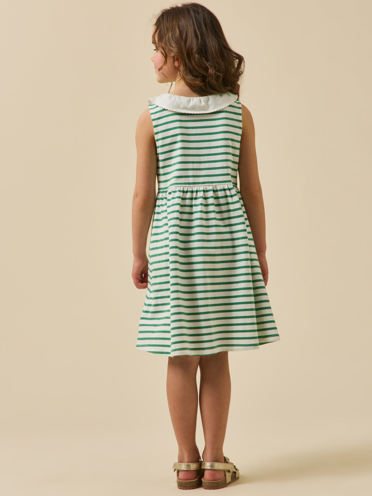 Girl's organic cotton jersey dress