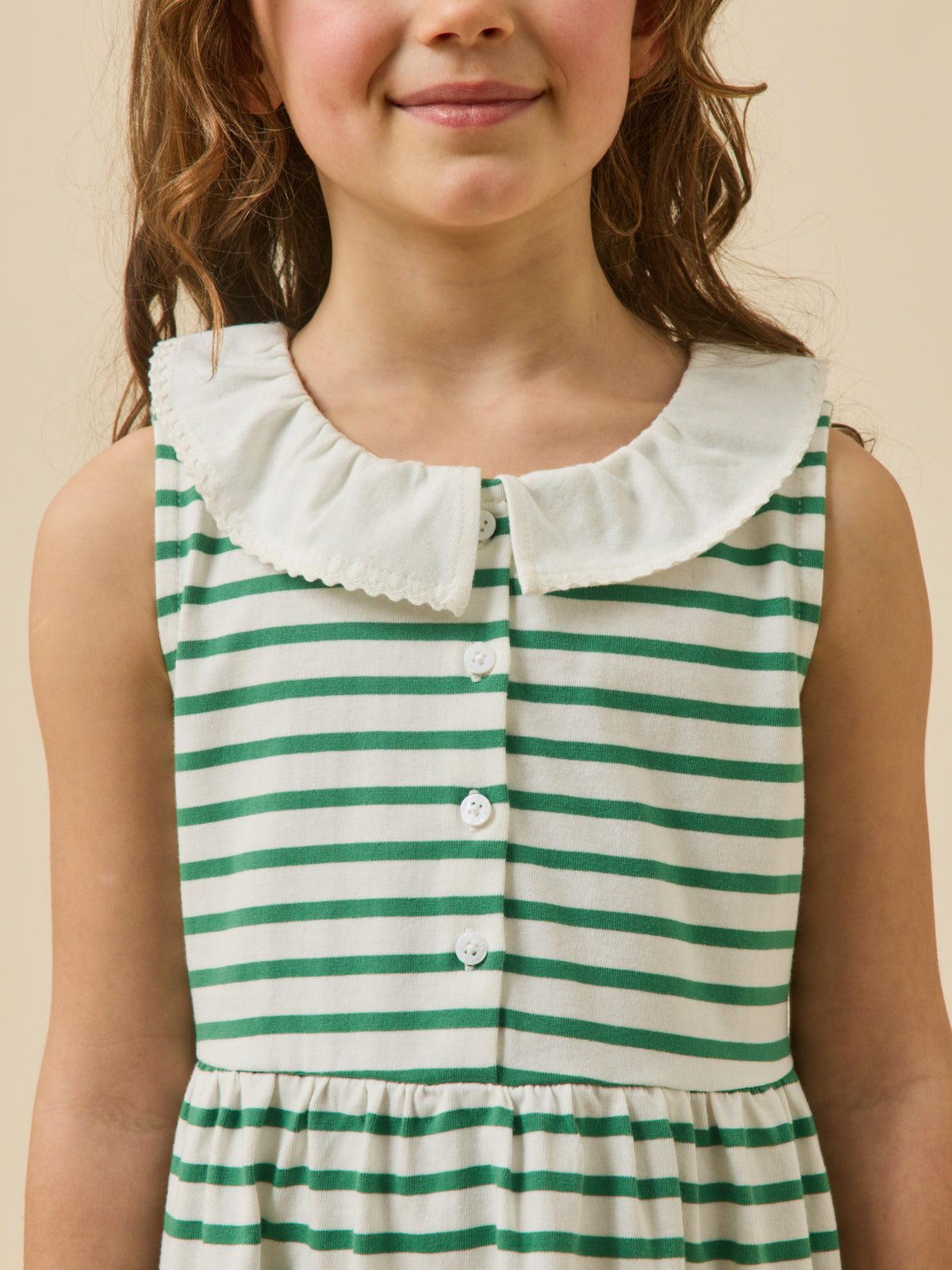 Girl's organic cotton jersey dress