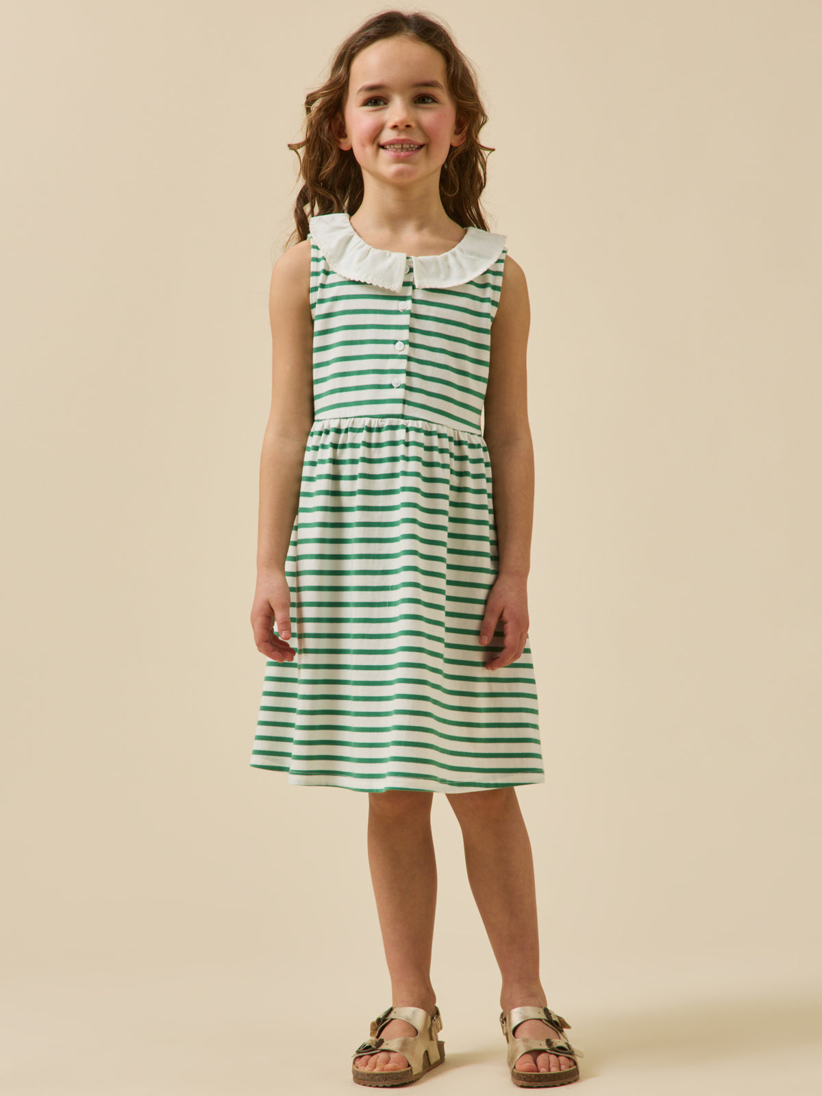 Girl's organic cotton jersey dress