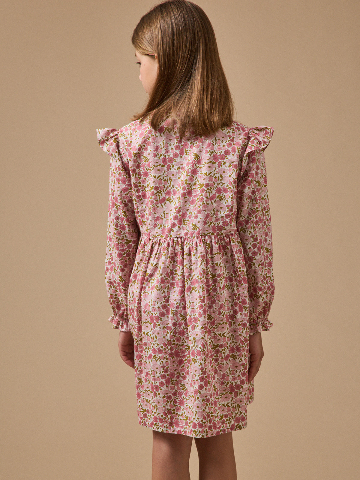Robe en tissu Liberty Fille