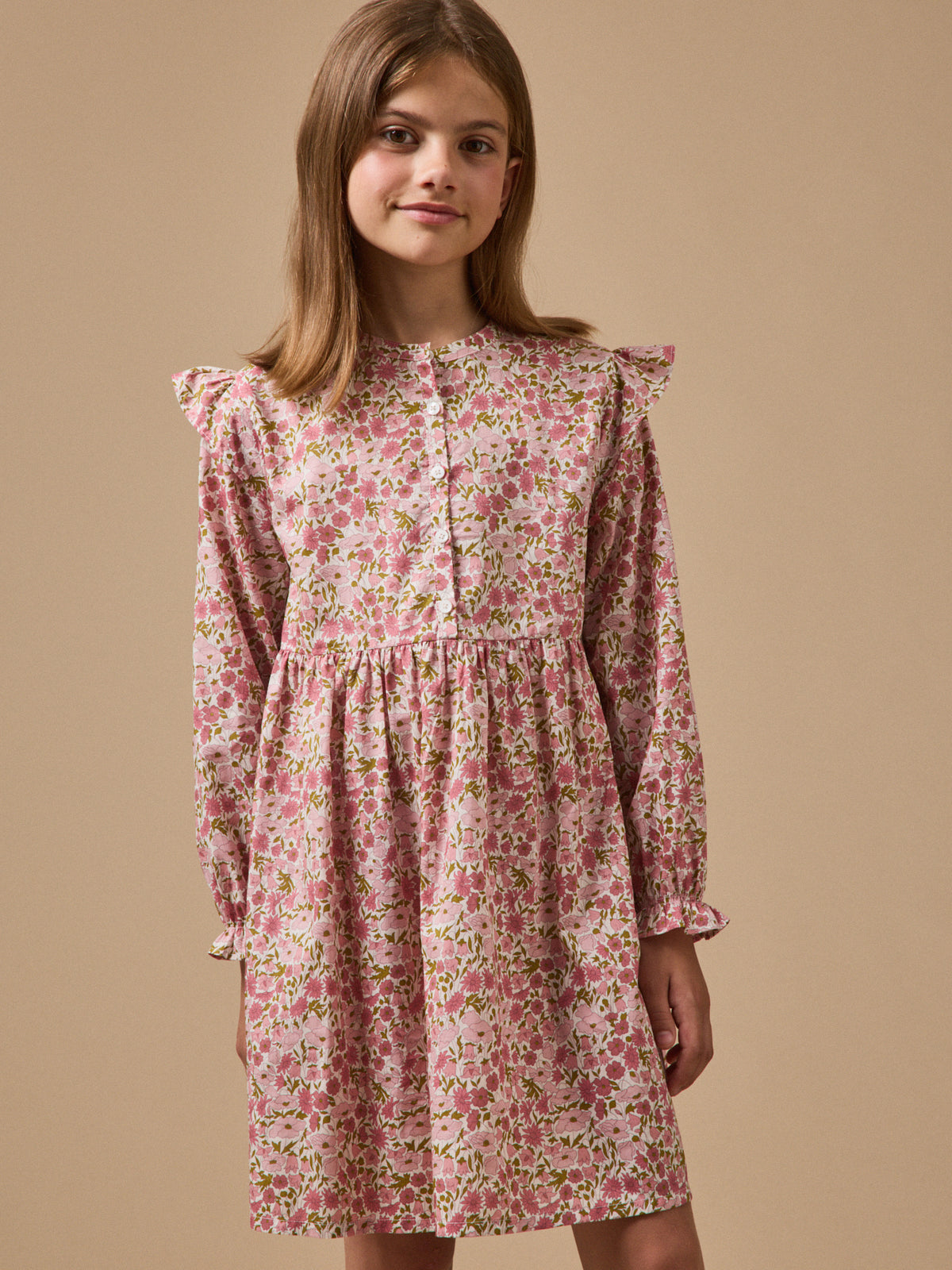 Robe en tissu Liberty Fille