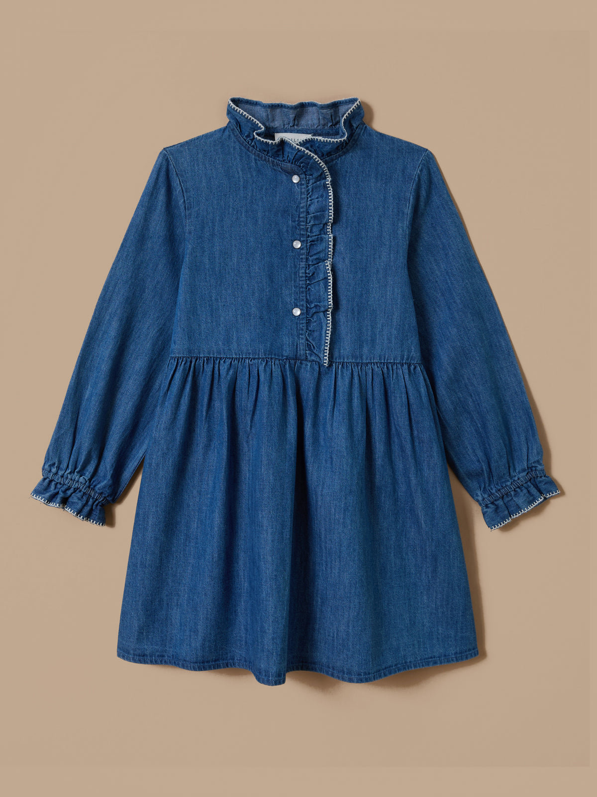 Girl's denim dress