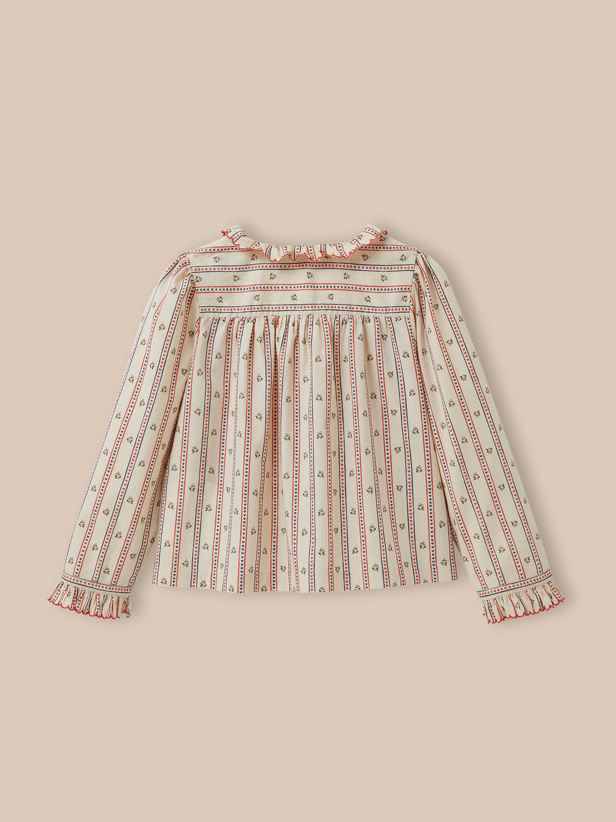 Girl's printed blouse