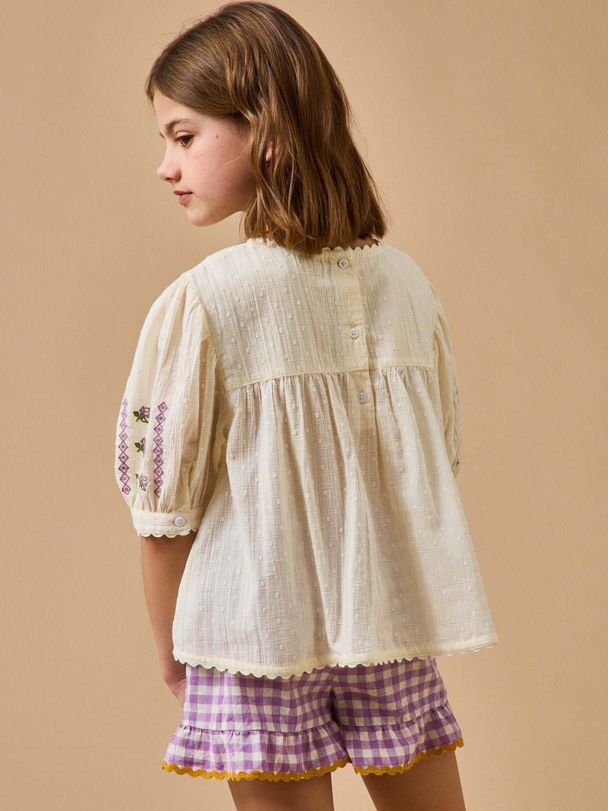 Blouse brodée Fille - CYRILLUS X EMILE&IDA