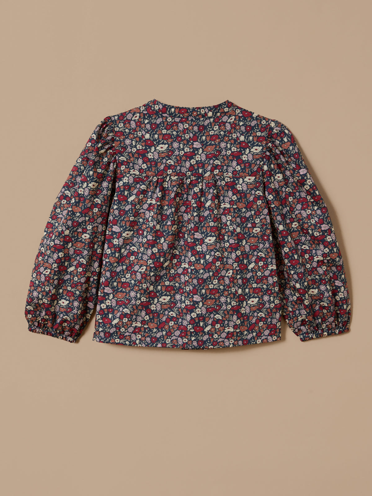 Girl's shirt made with Liberty fabric