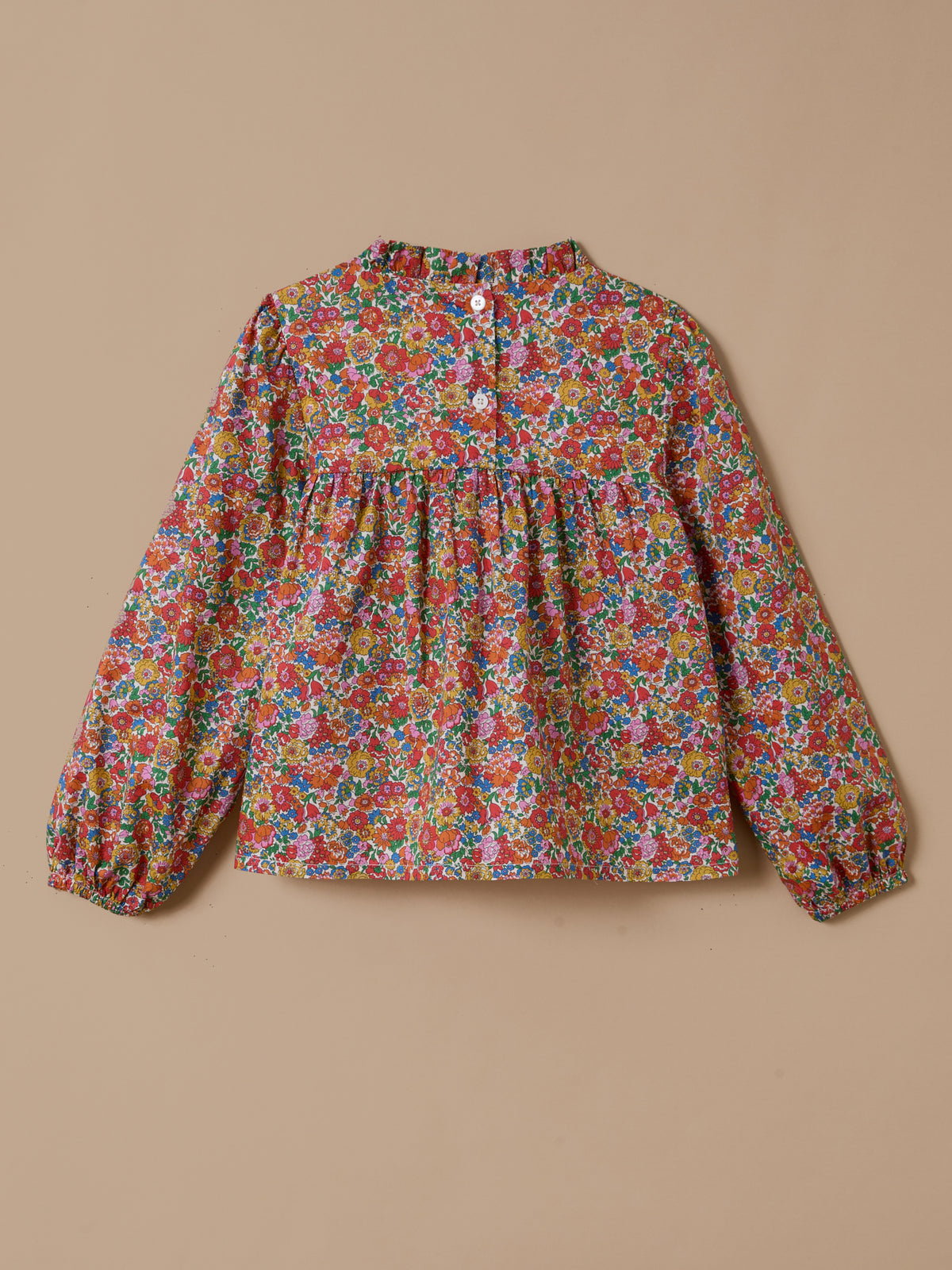 Blouse en tissu Liberty Fille