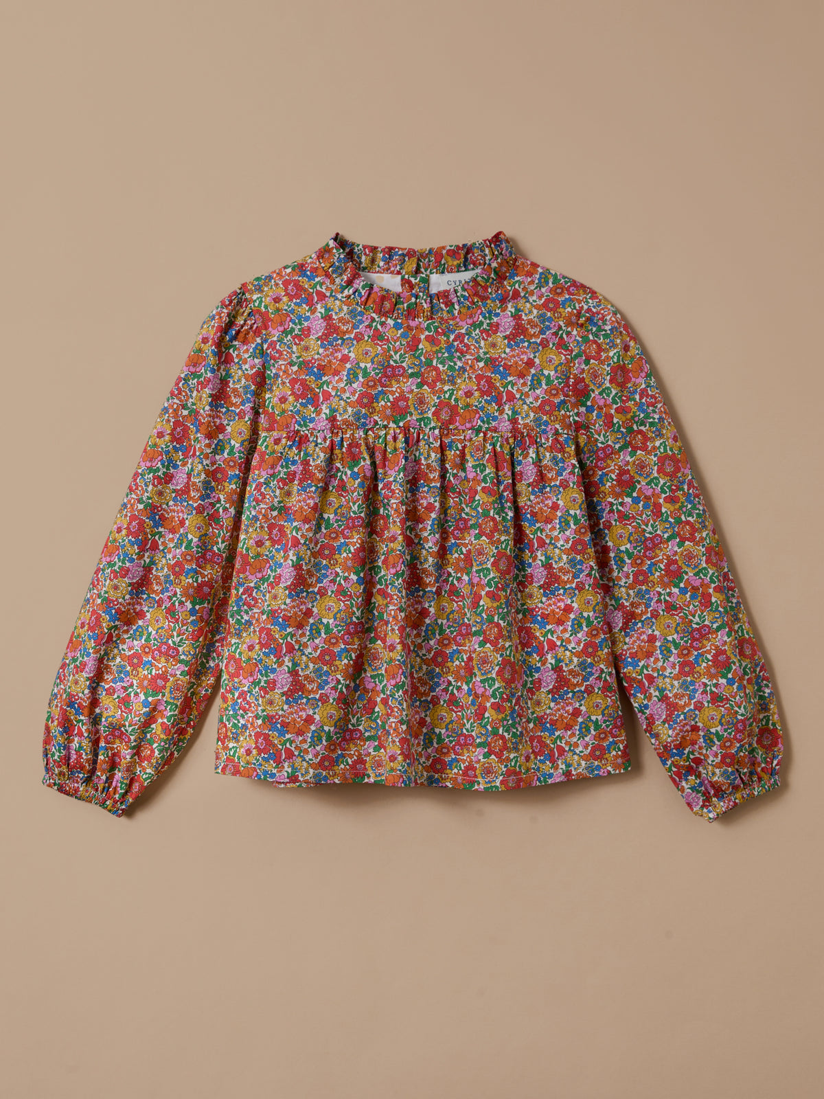 Blouse en tissu Liberty Fille