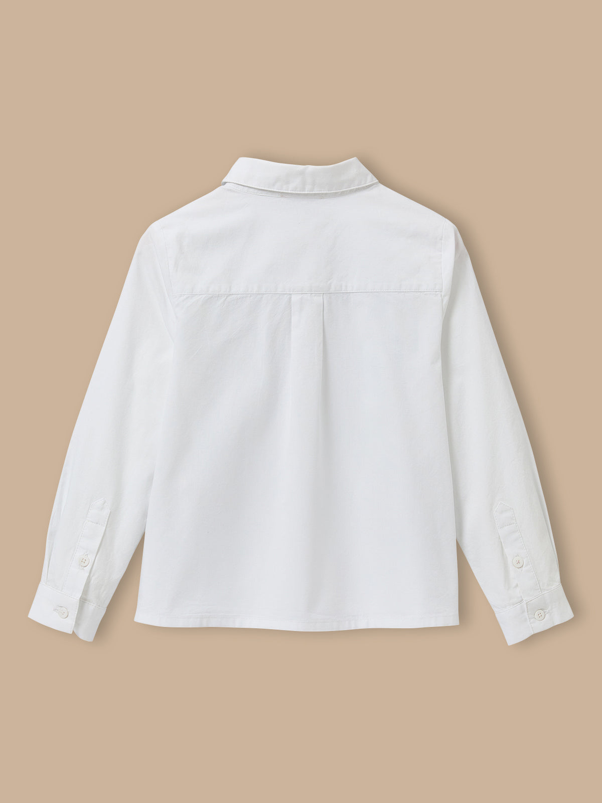 Chemise popeline de coton Fille