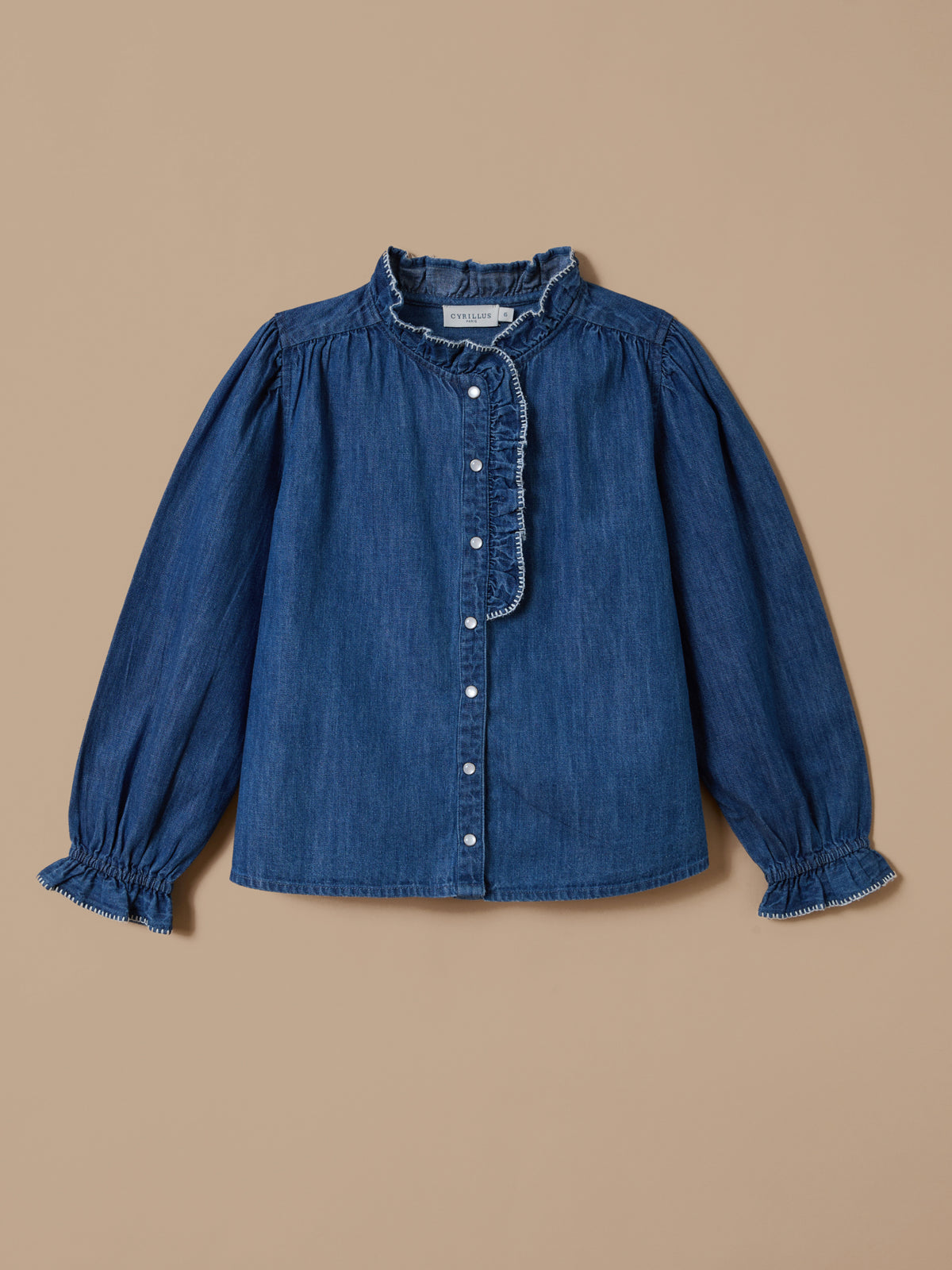Chemise en denim Fille