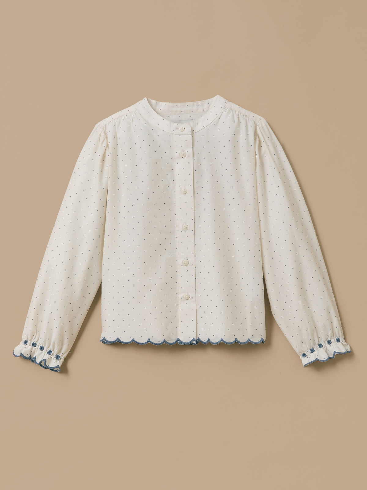 Girl's embroidered blouse