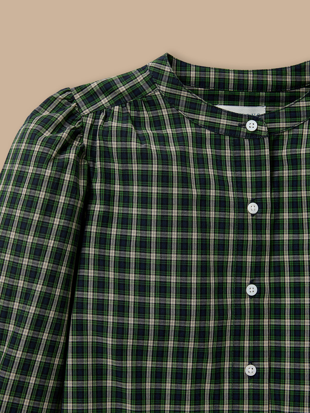 Chemise à carreaux Fille