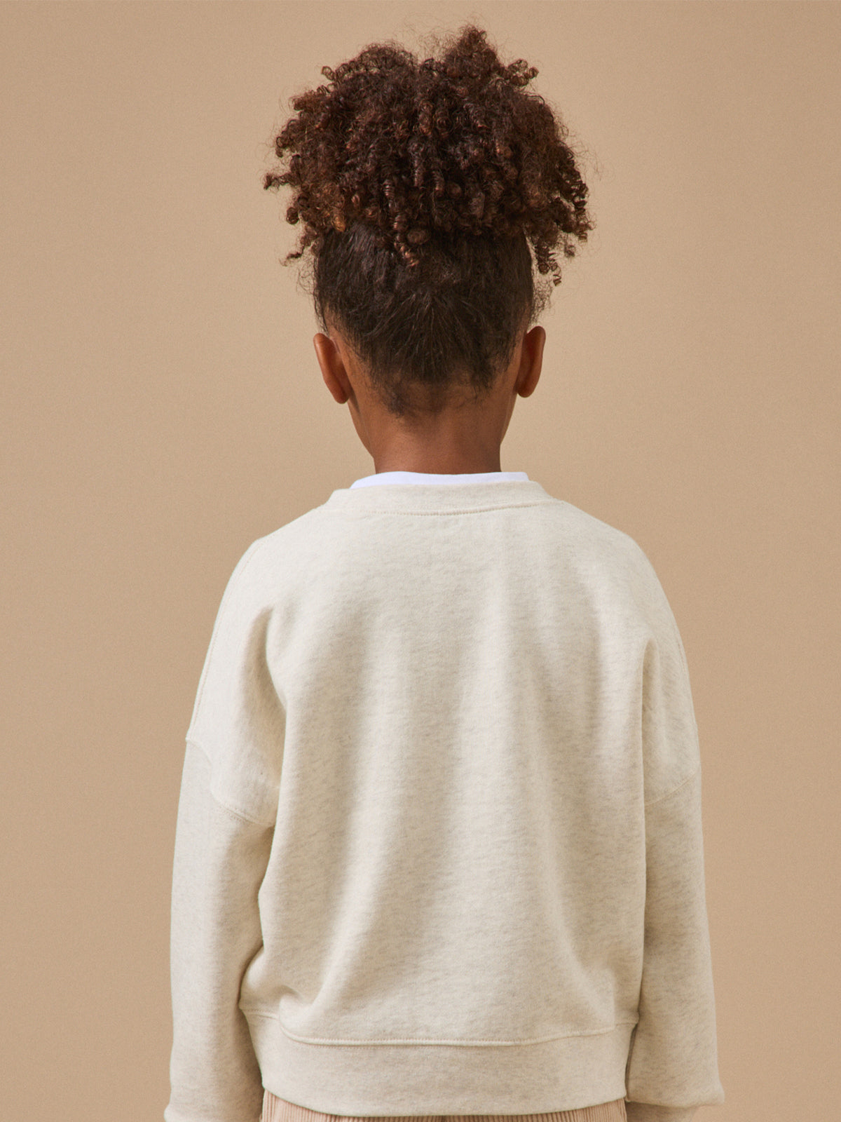 Sweat Fille à message - Coton Biologique