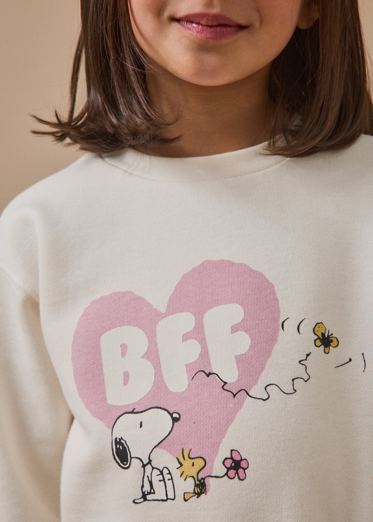 Child's Cyrillus x Peanuts™ sweatshirt - The Snoopy Collection