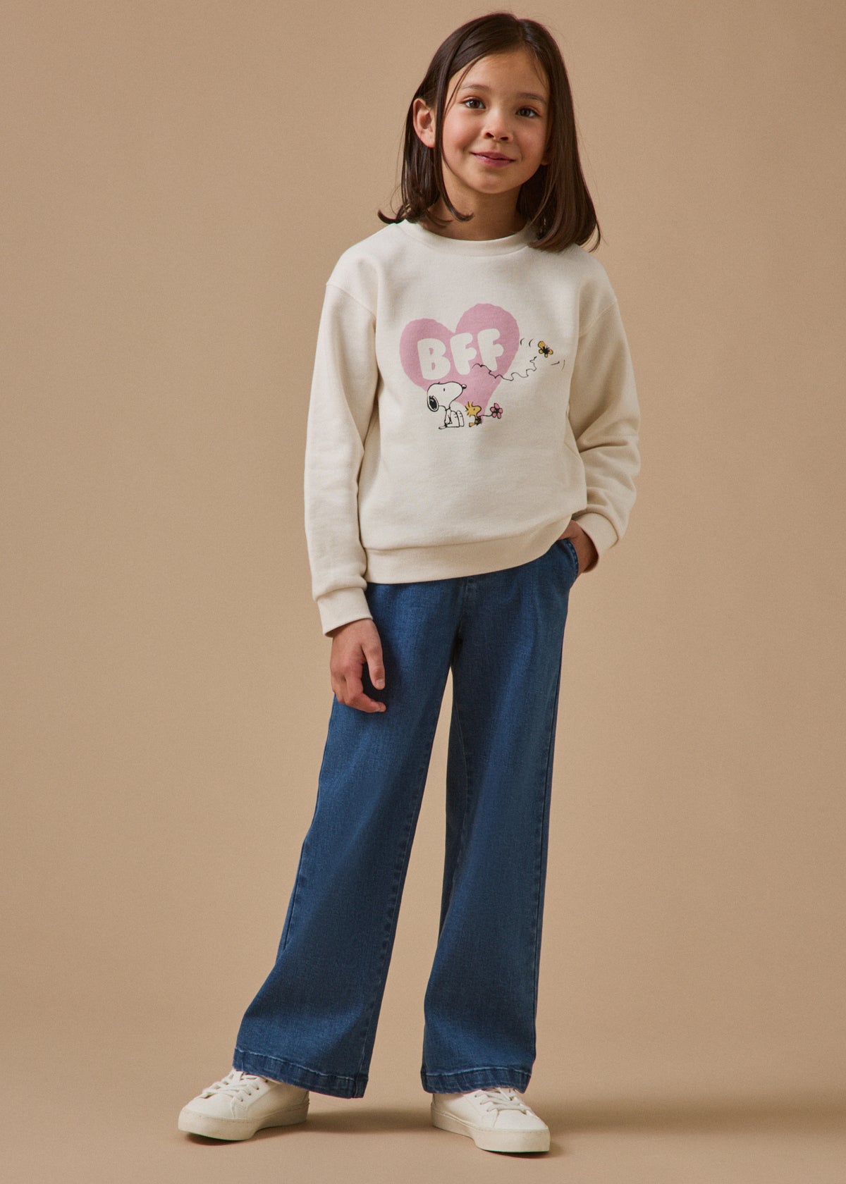 Child's Cyrillus x Peanuts™ sweatshirt - The Snoopy Collection