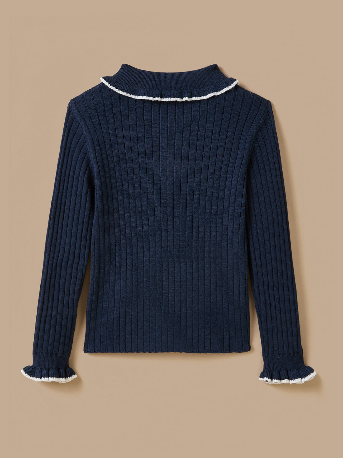 Pull en fine jauge Fille