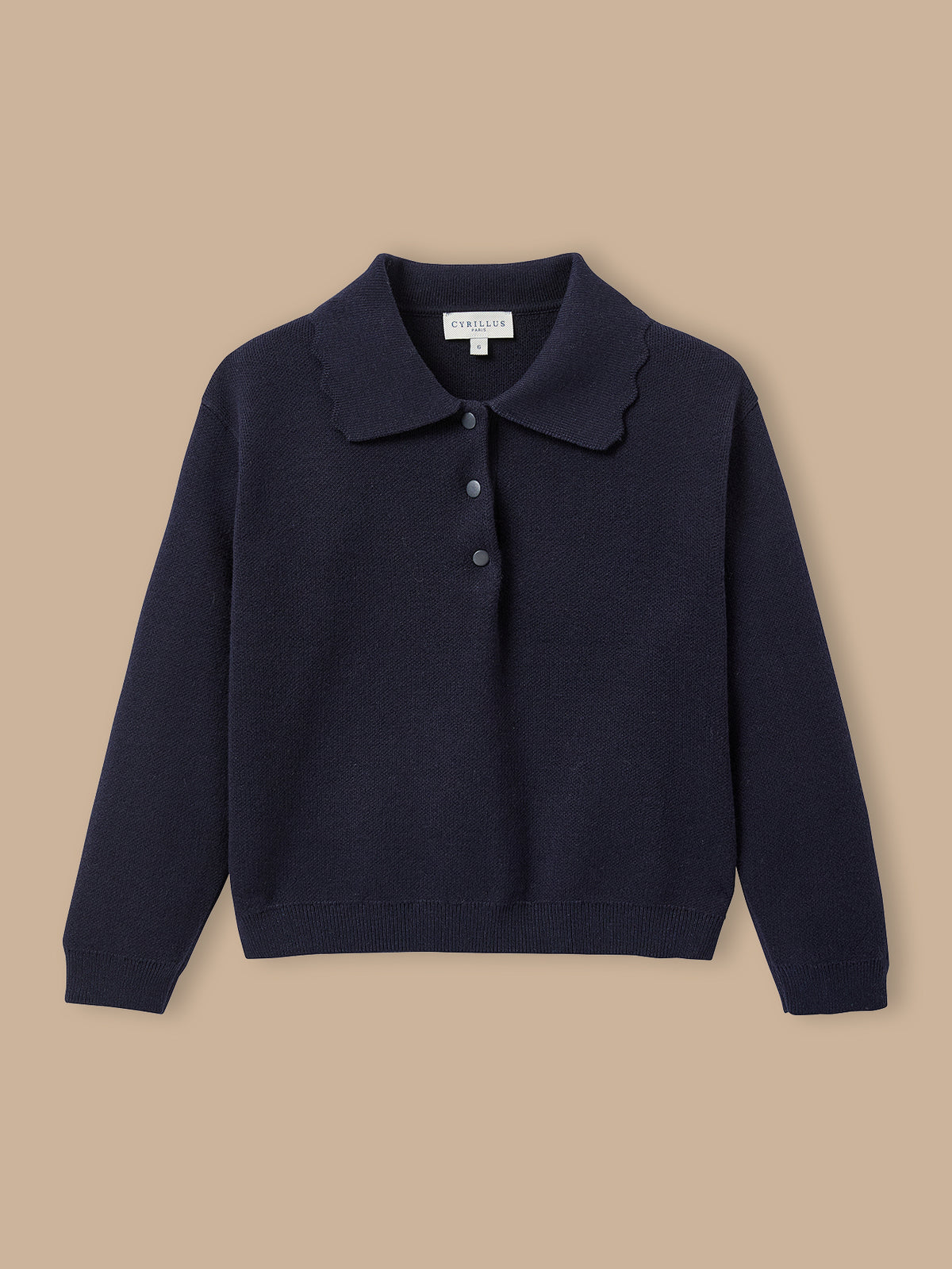 Pull Milano col polo Fille