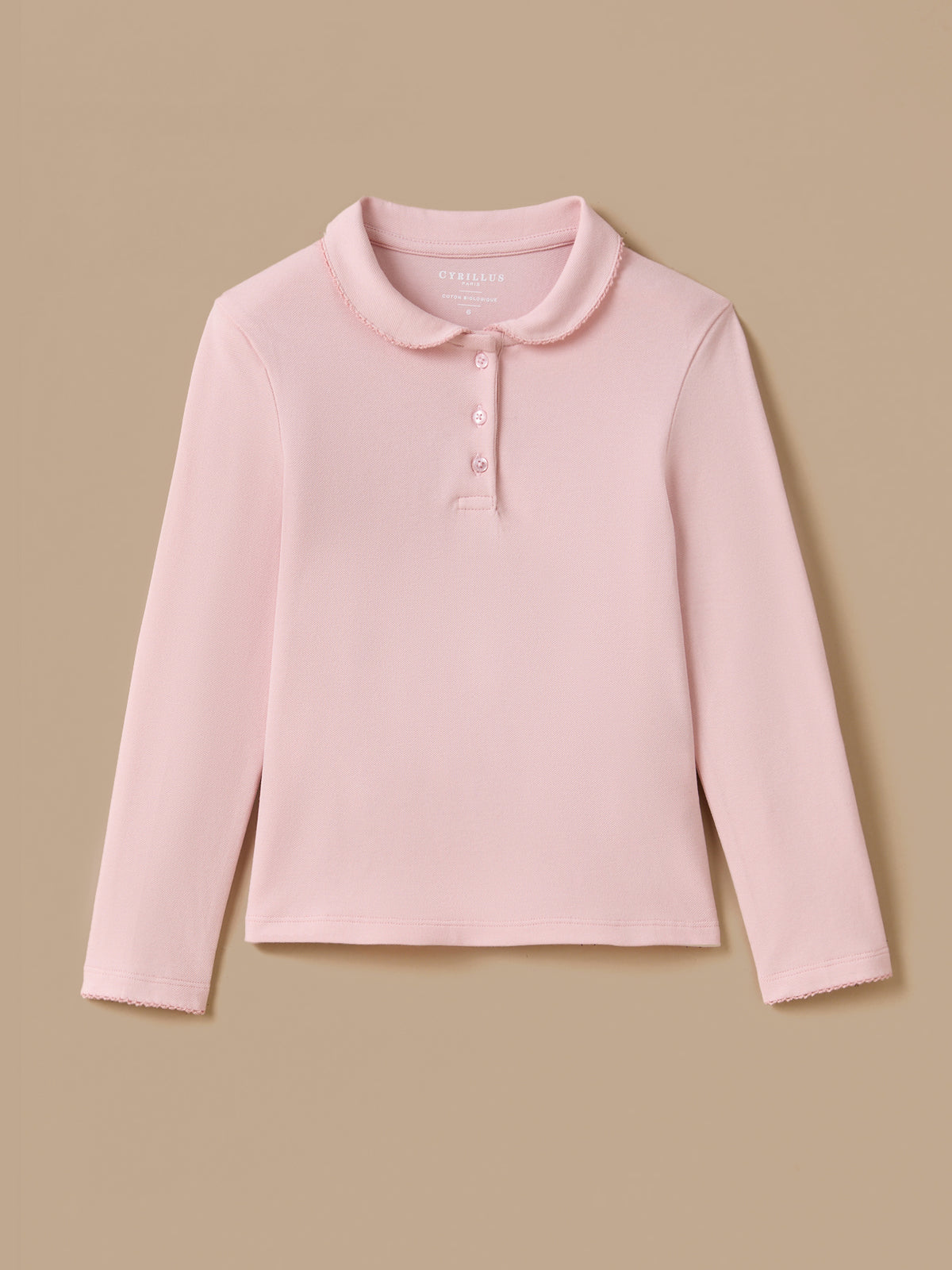 Polo en maille piquée Fille - Coton biologique